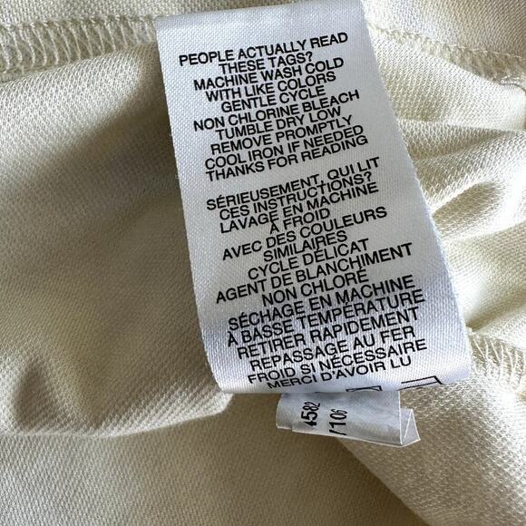 Travis Mathew Pale Yellow Legacy Golf Club Short Sleeve Gold Polo- L - Picture 6 of 9